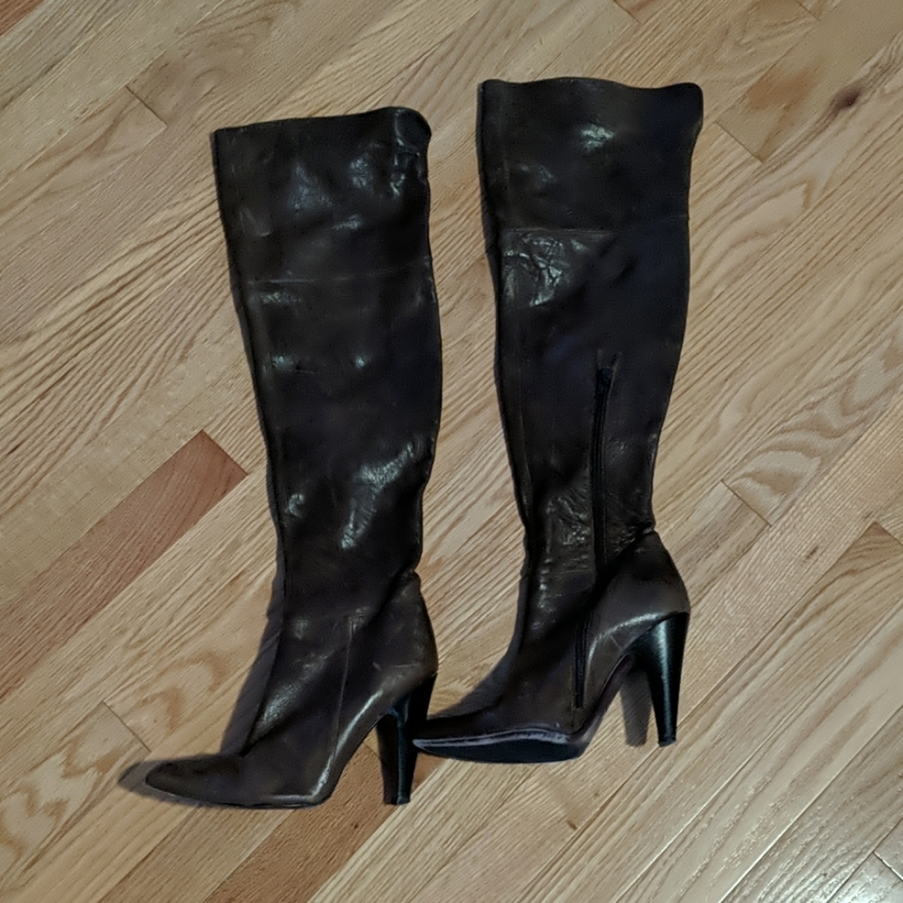 BCBG over the knee high heel boots